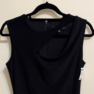 Elegant Black Sleeveless Dress